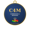C4M Island Icon Keychain