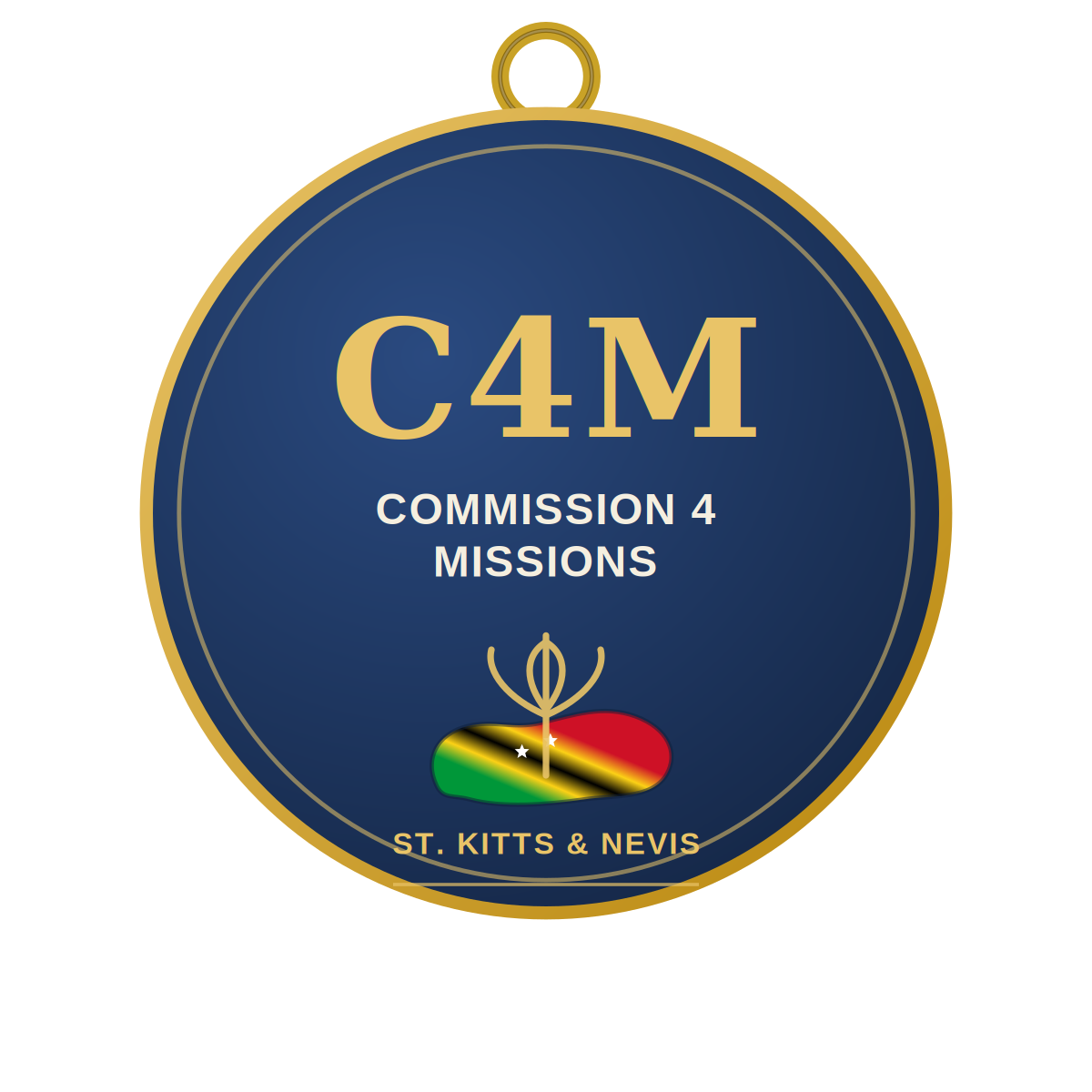 C4M Island Icon Keychain